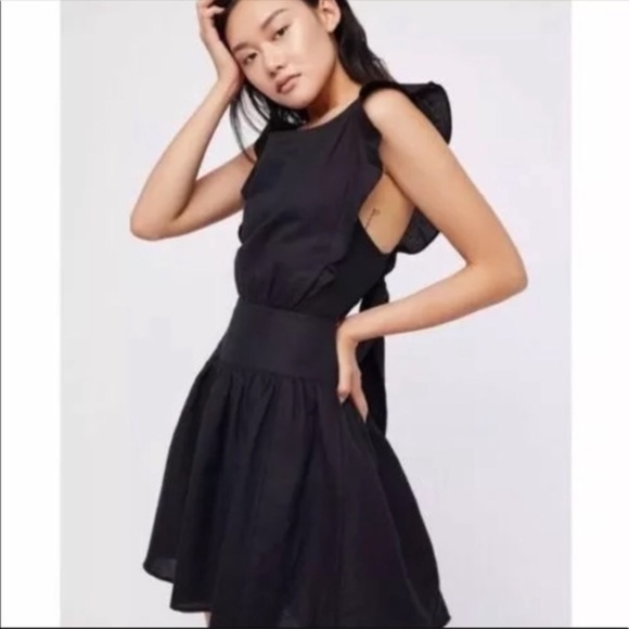 Free People Dresses & Skirts - Free People Erin Ruffle Tie back dress